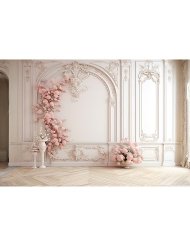 Esthero Toile de fond Classique Mur Vintage Rose Accent Floral RR4-26 en ligne des produits 